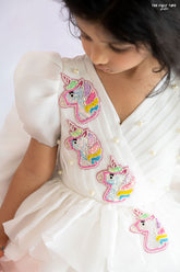 Layered unicorn dress